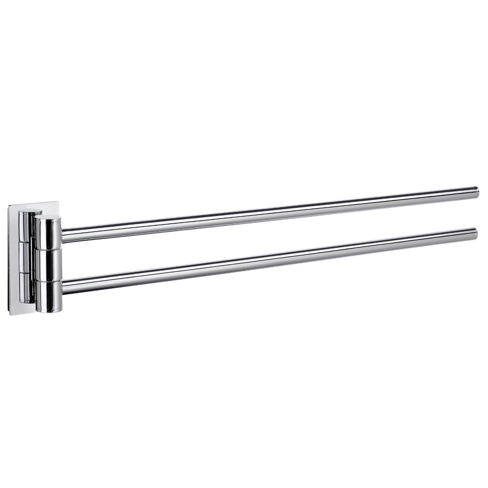 Smedbo Pool Polished Chrome 44 cm Swing Arm Towel Rail ZK326