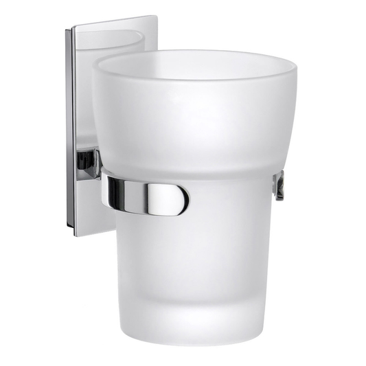 Smedbo Pool Polished Chrome Tumbler & Holder ZK343