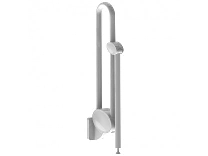 Pellet Arsis Adjustable Support Prop for Hinged Bar - White Epoxy-coated Aluminium