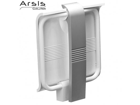 Pellet Arsis Evolution White & Grey Foldaway Shower Seat 047731