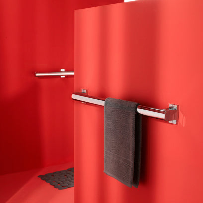 Pellet Arsis Evolution 400 mm Straight Grab Bar/Towel Rail - Bright Anodized Aluminium