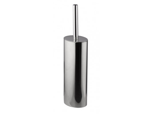 Pellet Arsis Elliptical Toilet Brush & Holder - Chrome-plated Stainless Steel