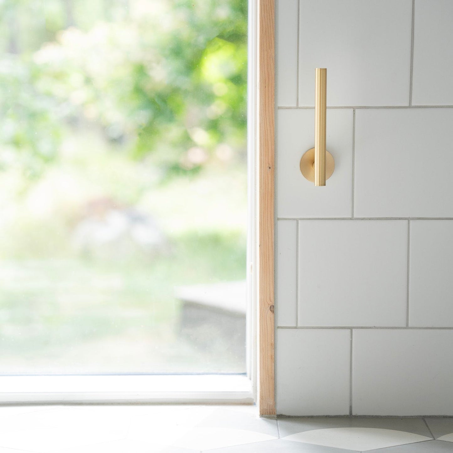 Smedbo Home Spare Toilet Roll Holder HV320 Brushed Brass