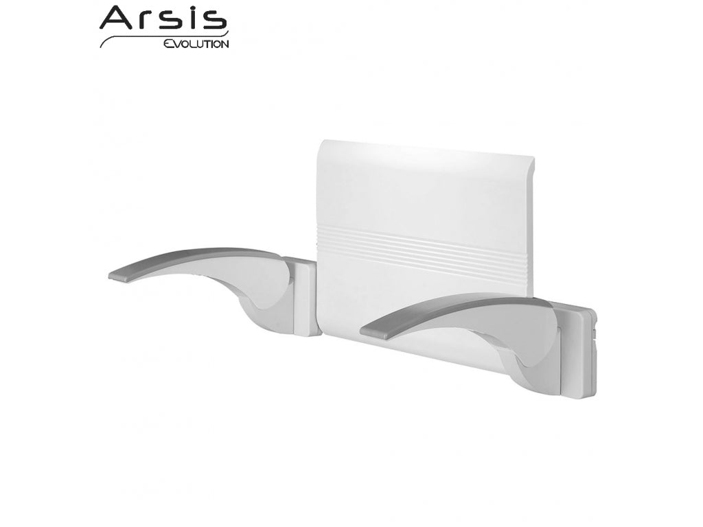 Pellet Arsis Evolution Backrest - White + 2 Armrests - White & Grey 047721