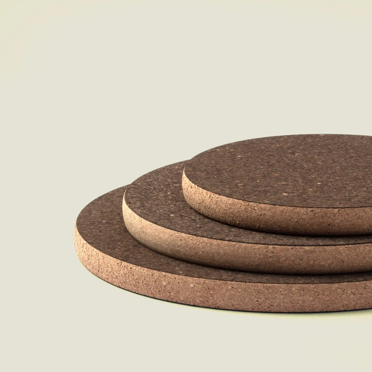 Dark Cork Trivet | Round Hot Pot Stand | Made in Portugal