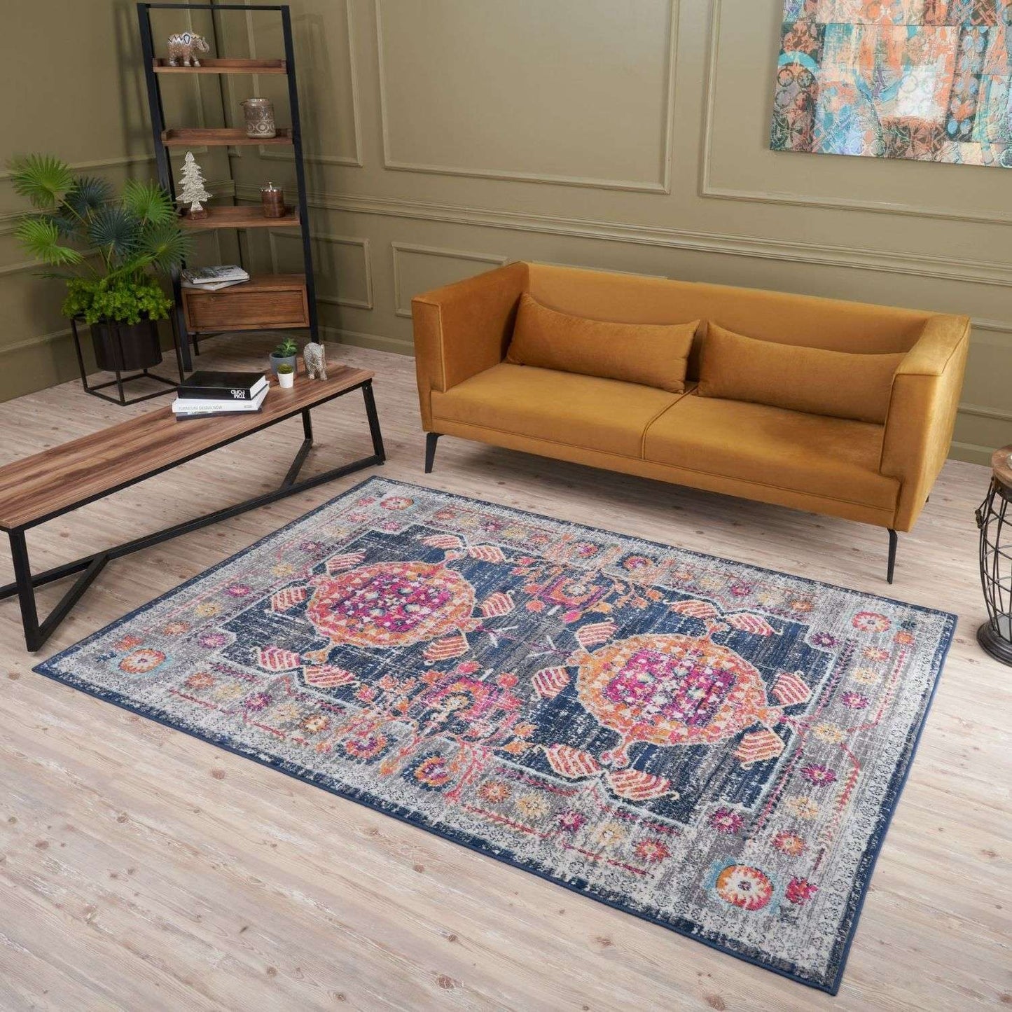Marrakech Vintage Multicolour Rug | 400