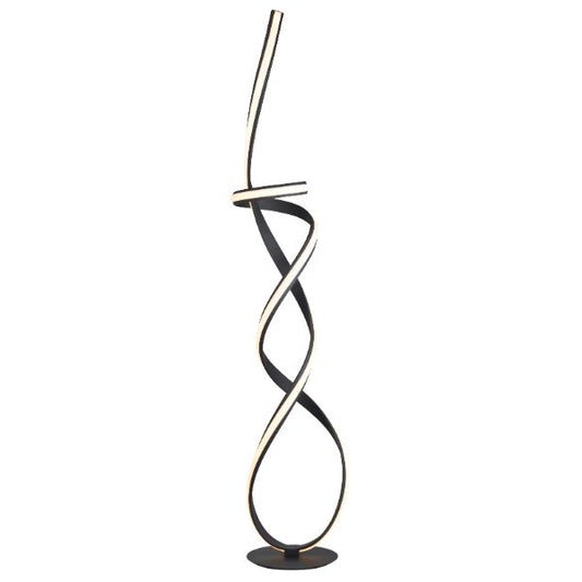 Pagazzi Fraser LED Floor Lamp Matt Black 150 cm