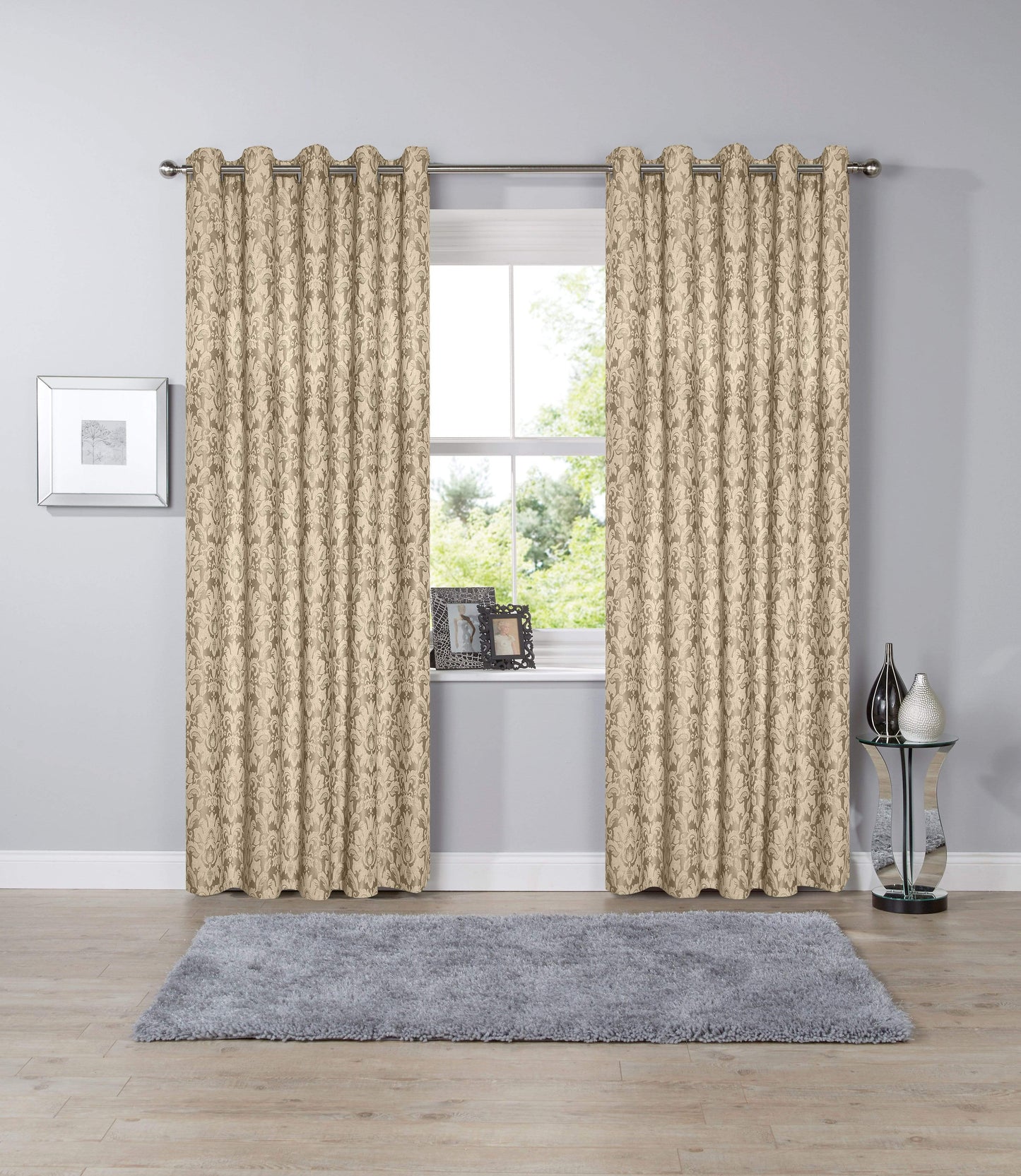 Olivia Rocco Savoy Hand Woven Jacquard Curtains
