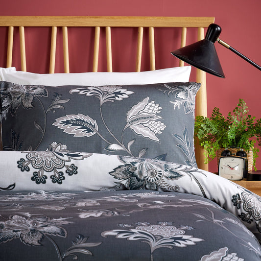 Shimla Duvet Cover Set Easy Care Quilt Covers with Pillowcases Super Soft Reversible Bedding Bed Linen Sets by OLIVIA ROCCO