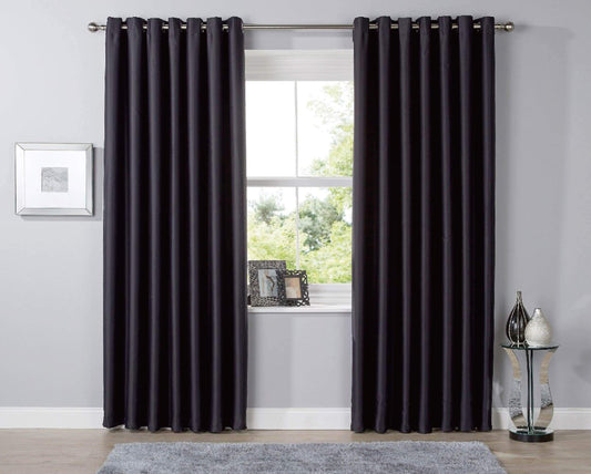 Thermal Blackout Room Darkening Curtains Energy Saving Light Blocking Panels in 12 Colours for Bedrooms and Living Rooms Multiple Sizes by OLIVIA ROCCO