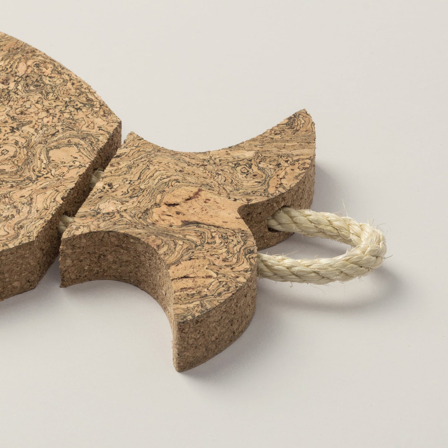 Twist Cork Sea Bass Trivet | Fish Shaped | Made in Portugal
