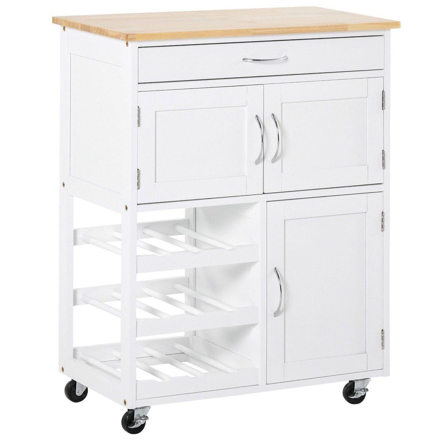 🍽️ Modern Kitchen Trolley - Premium Mobile Storage Cart ✨