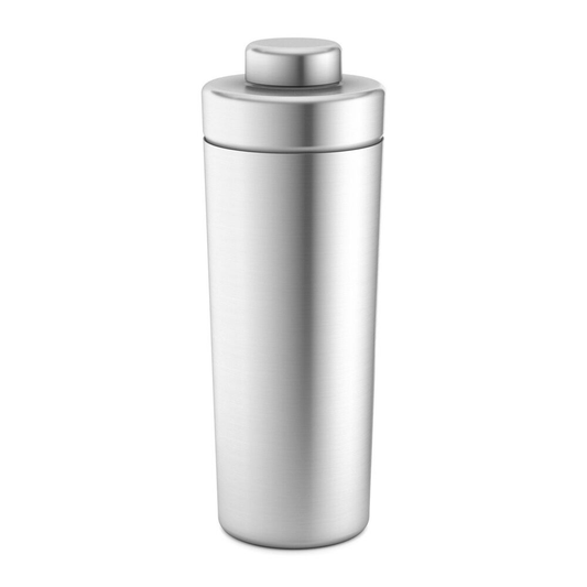 Zack Donare Premium Brushed Steel Cocktail Shaker - Professional Bartender Quality