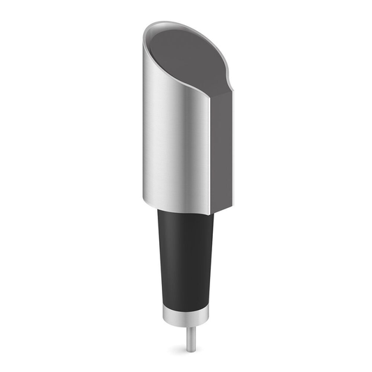 Zack Premiro Brushed Stainless Steel Oil Pourer - Premium Drip-Free Kitchen Bar Tool