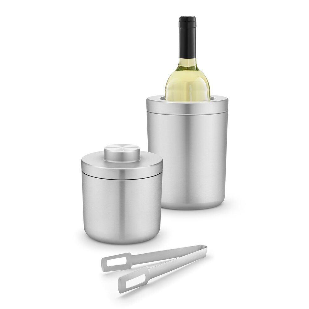 Zack Donare Premium Brushed Stainless Steel Wine Bottle Cooler