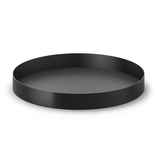 Zack Trevo Black Stainless Steel Serving Tray 30cm - Premium German Design