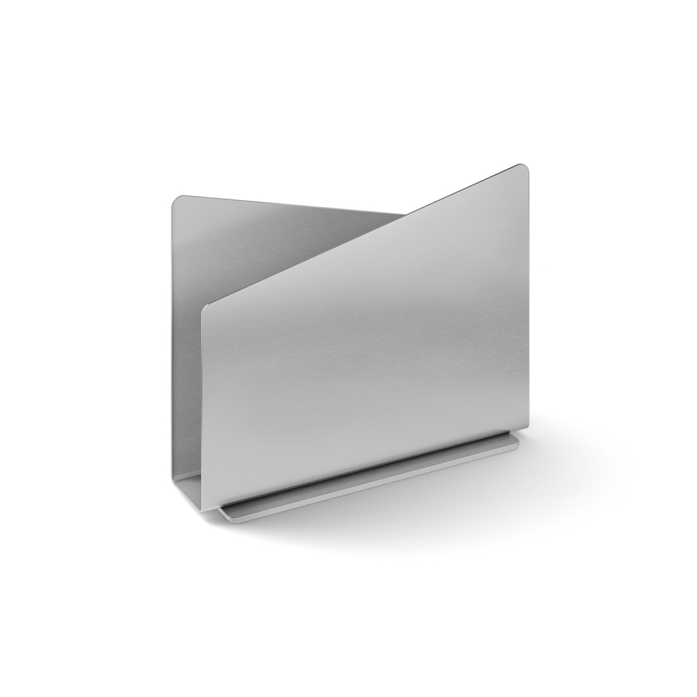 Zack Acio Brushed Stainless Steel Napkin Holder - Premium German Design