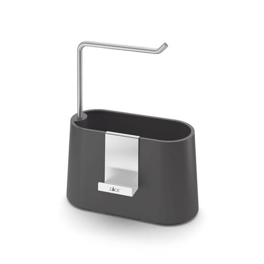 π©πͺ Zack Mavos Premium Brushed Stainless Steel Sink Organiser with 360Β° Drying Bar - Award-Winning German Design π§½πβ¨