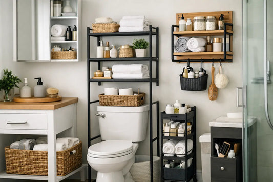 Small Bathroom Storage Examples