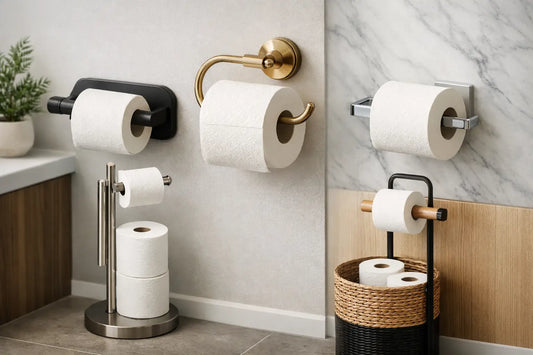 Best Toilet Roll Holders for Stylish Bathrooms