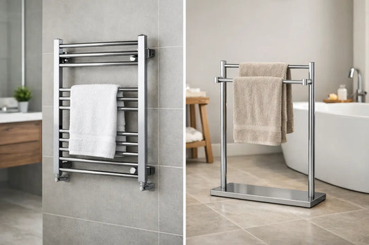 Wall Mounted vs Freestanding Towel Rail: Which?