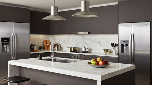 Luxury kitchen with large island