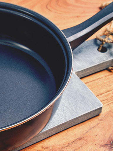 Viggo 5-Piece Black Non-Stick Carbon Steel Cookware Set