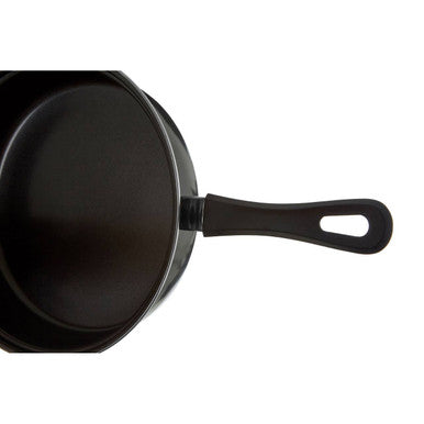 Viggo 5-Piece Black Non-Stick Carbon Steel Cookware Set