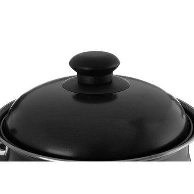 Viggo 5-Piece Black Non-Stick Carbon Steel Cookware Set
