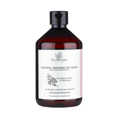 Natural Washing Up Liquid – Bergamot & Grosso Lavender