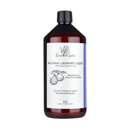Natural Laundry Liquid – Bergamot & Grosso Lavender