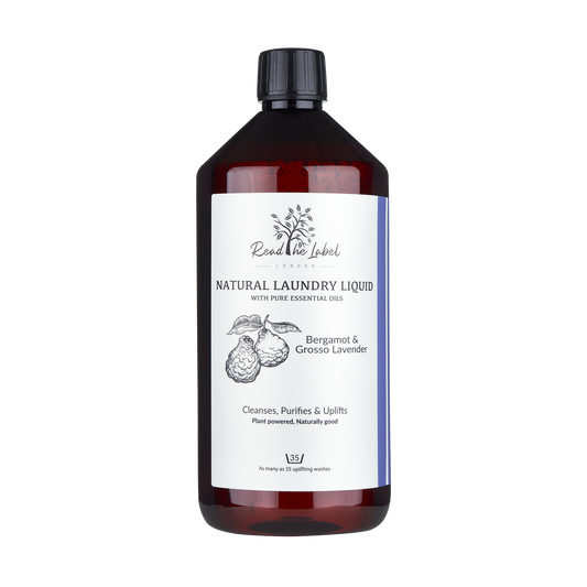 Natural Laundry Liquid – Bergamot & Grosso Lavender