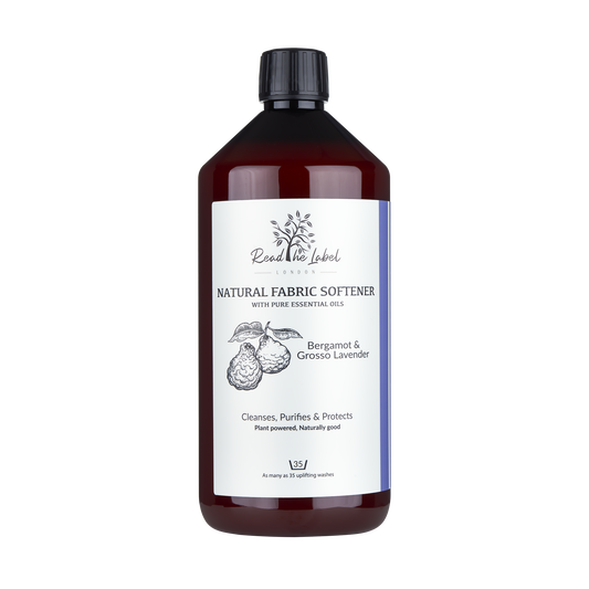 Natural Fabric Softener – Bergamot & Grosso Lavender