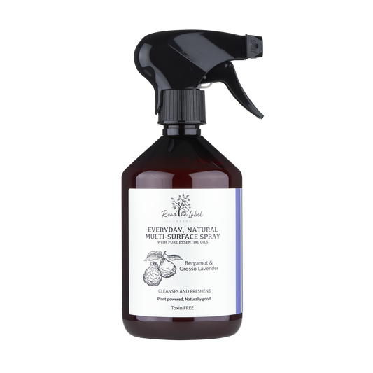 Natural Multi-Surface Cleaner – Bergamot & Grosso Lavender