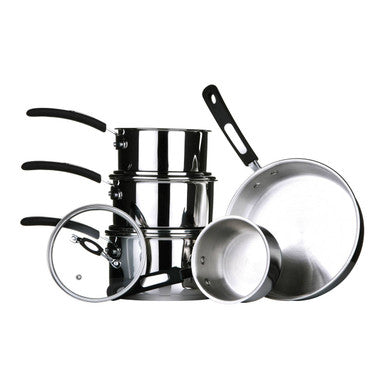 Tenzo 5-Piece Stainless Steel Cookware Set