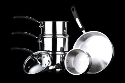 Tenzo 5-Piece Stainless Steel Cookware Set