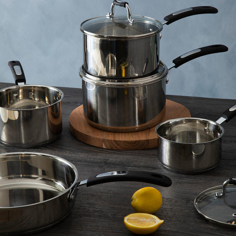 Tenzo 5-Piece Stainless Steel Cookware Set
