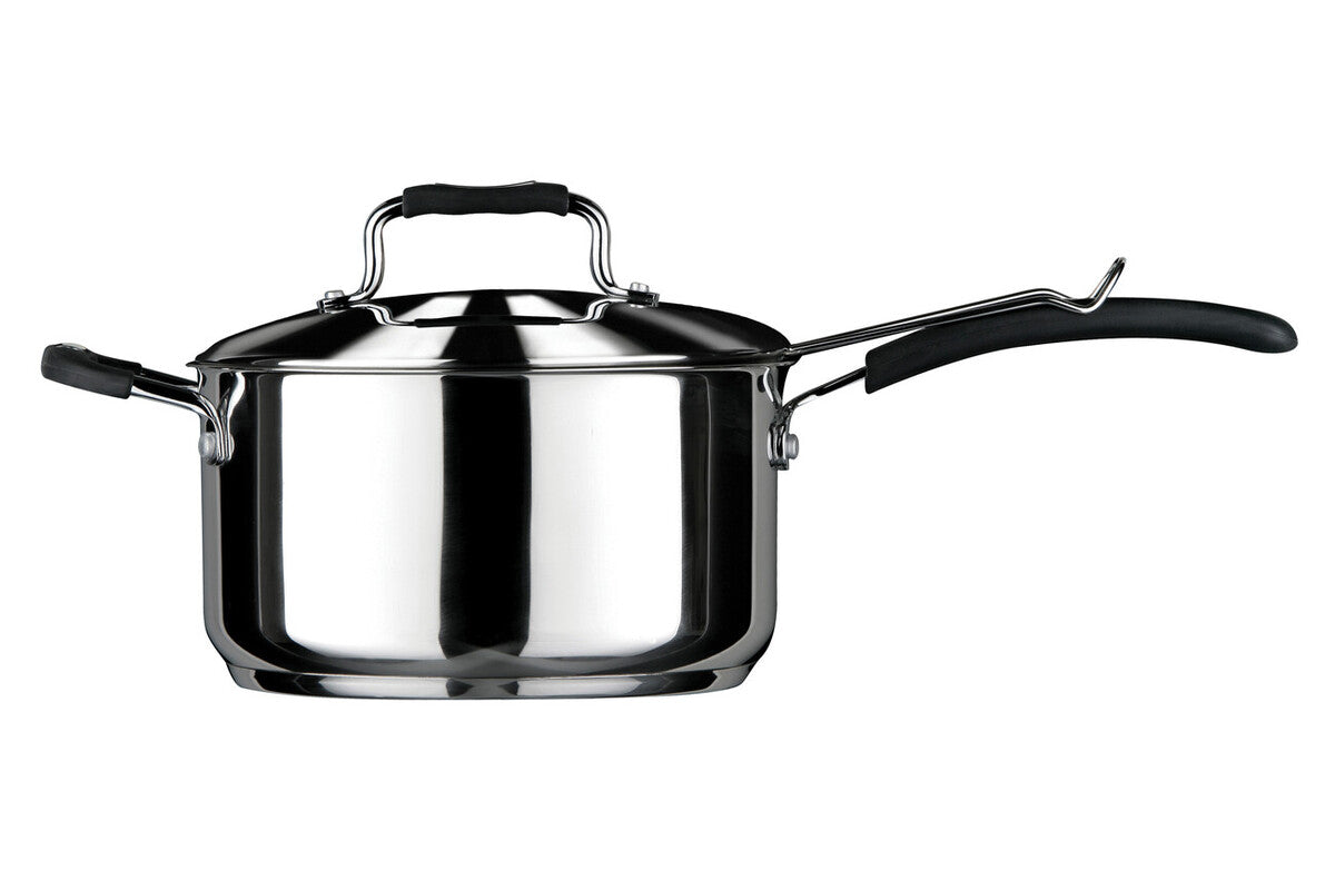 Tenzo Stainless Steel Chip Pan with Glass Lid & Wire Basket