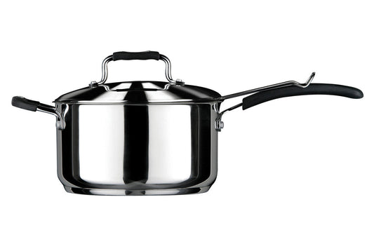 Tenzo Stainless Steel Chip Pan with Glass Lid & Wire Basket