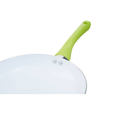 Ecocook 26cm Lime Green Ceramic Non-Stick Frying Pan