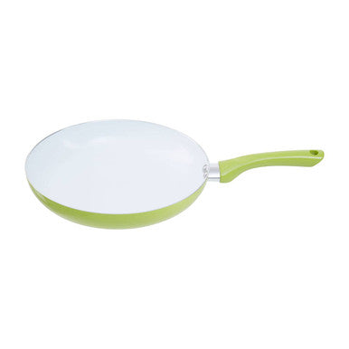 Ecocook 28cm Lime Green Ceramic Non-Stick Frying Pan