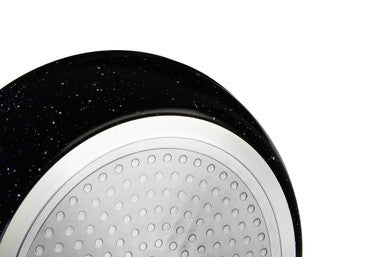 Stoneflam 20cm Black Marble Non-Stick Frying Pan