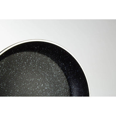 Stoneflam 24cm Black Marble Non-Stick Frying Pan