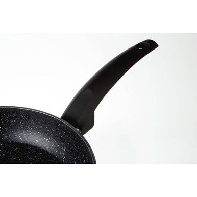 Stoneflam 24cm Black Marble Non-Stick Frying Pan