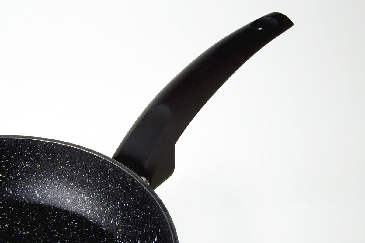 Stoneflam 26cm Black Marble Non-Stick Frying Pan