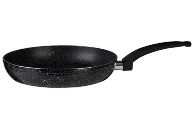 Stoneflam 28cm Black Marble Non-Stick Frying Pan