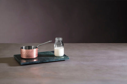 Minerva Hammered Copper Finish Stainless Steel Milk Pan 10cm