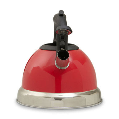 Zion Red 3 Litre Whistling Kettle
