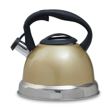 Zion Light Gold 3 Litre Whistling Kettle