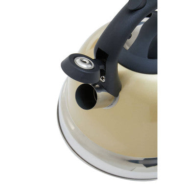 Zion Light Gold 3 Litre Whistling Kettle